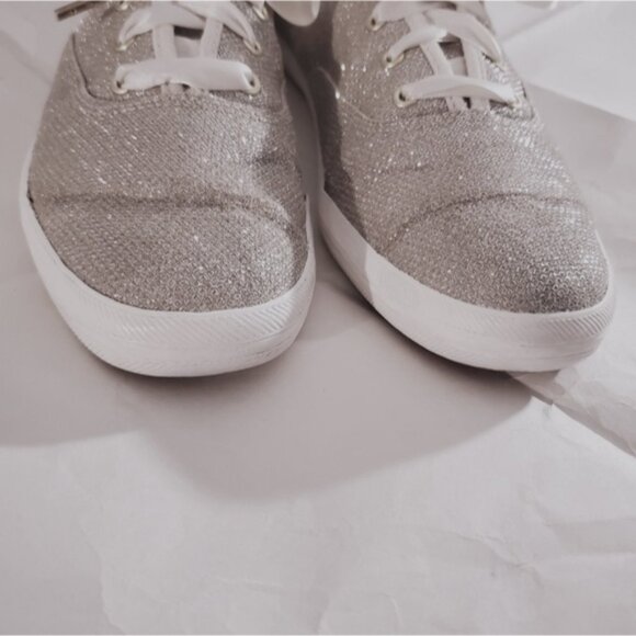 KATE SPADE Keds Shimmery Light Gold Keds- Limited Edition 8.5US - Picture 14 of 16